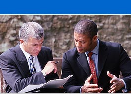 Photo of two brokers