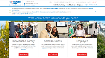 carefirst blue choice part of dc health link