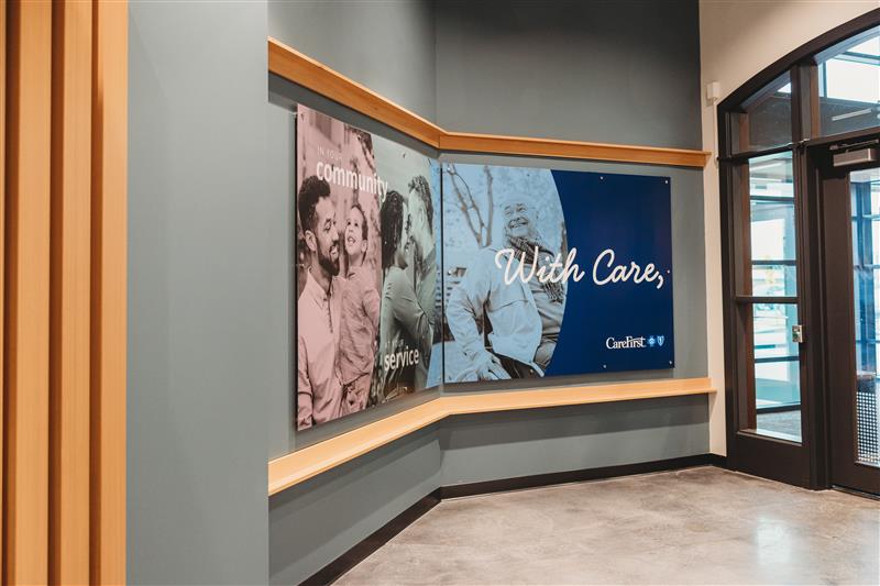CareFirst With Care signage at Canton