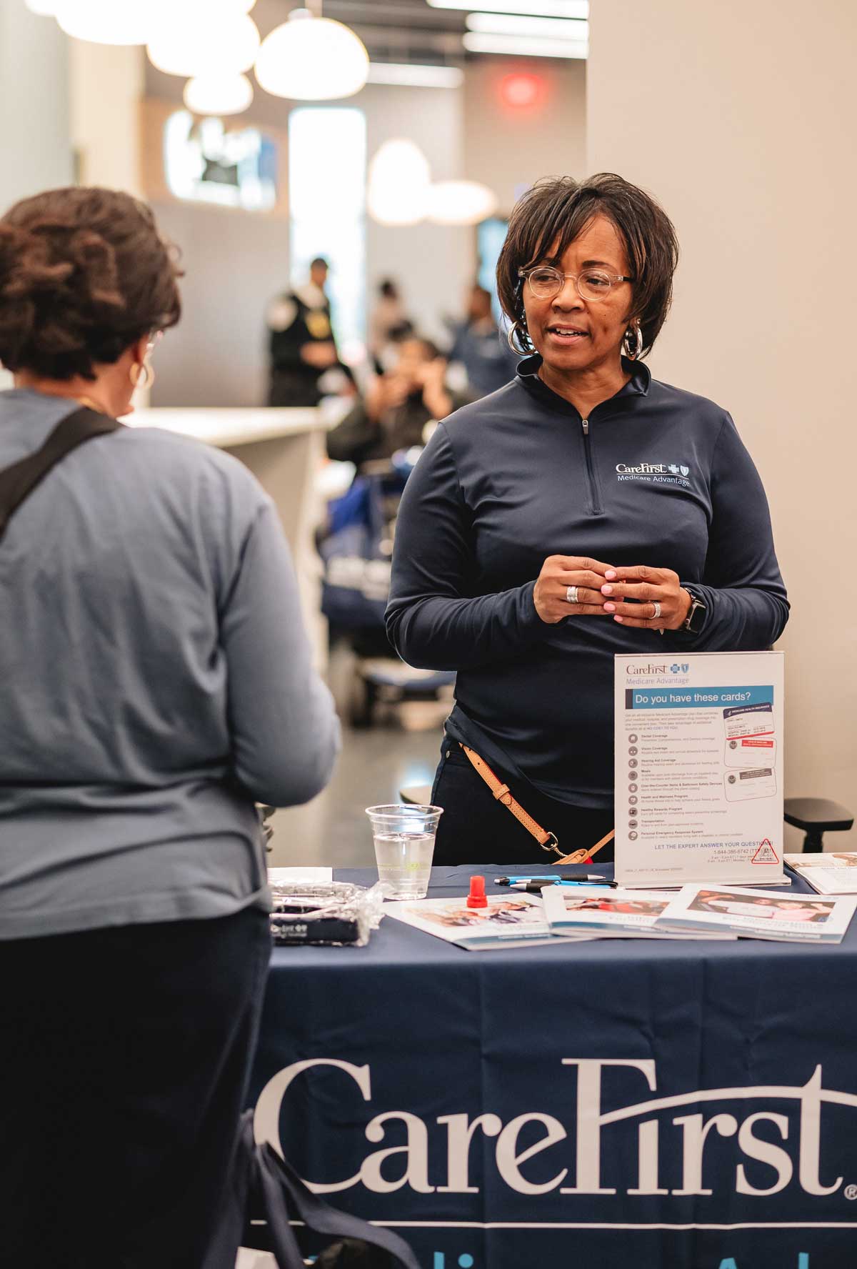 Baltimore opening resource fair Pledge room