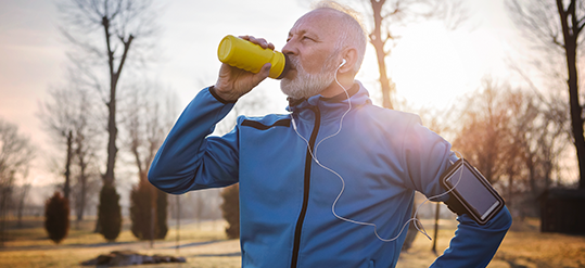 Man Jogging