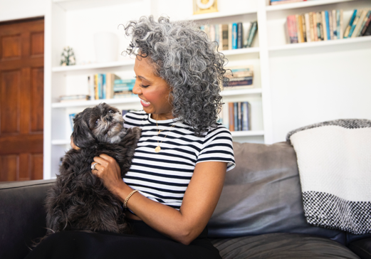 Woman with Dog